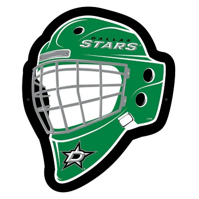 Evergreen Ultra-Thin Edgelight LED Wall Decor, Helmet, Dallas Stars- 15.6 x 19 Inches Made In USA
