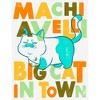 Women's Luca Machiavelli Big Cat in Town T-Shirt - 2 of 4