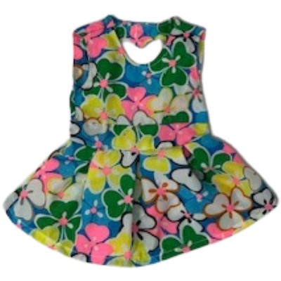 Doll Clothes Superstore Handmade Colorful Dress for 14-Inch Baby Alive Dolls – Bright and Playful Outfit
