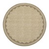 Modern Washable Area Rug for Living Room, Bordered Print Floor Rug with Non Slip Backing, Low Pile Stain Resistant Indoor Carpet for Bedroom - 3 of 4