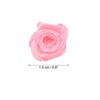 Unique Bargains Satin Fabric Decorative DIY Craft Embellishment Ribbon Roses 50 Pcs - 2 of 4