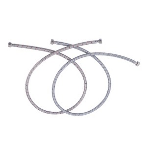 WOWOW 1/2 in. Compression x 1/2 in. Compression x in. Braided nylon Faucet Connector - 1 of 4