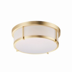 Maxim Lighting Rogue 1 - Light Flush Mount in  Satin Brass - 1 of 1