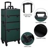 Yaheetech 3 in 1 Aluminum Cosmetic Case Professional Makeup Train Case - 4 of 4