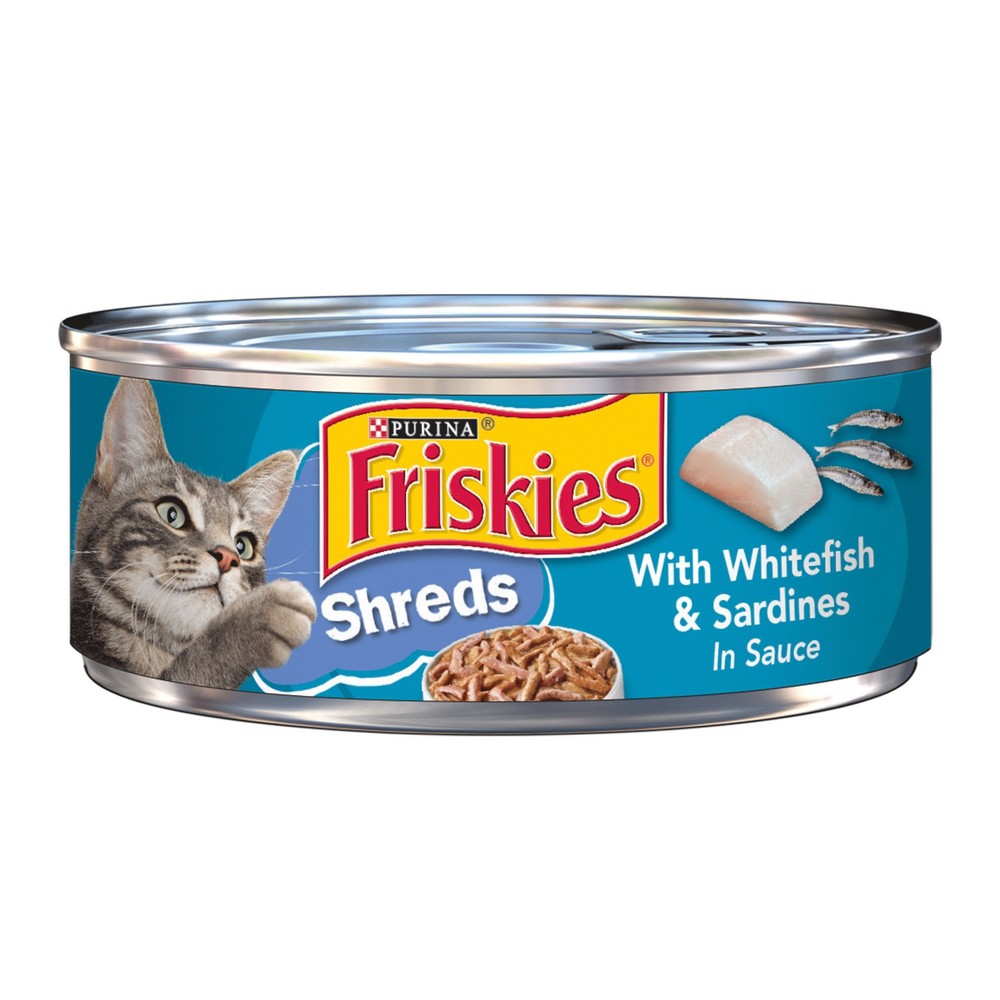 UPC 050000579914 product image for Purina Friskies Savory Shreds with Whitefish & Sardines in Sauce Wet Cat Food -  | upcitemdb.com