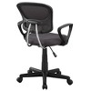 Monarch Specialties Office Chair Adjustable Height Swivel Ergonomic Armrests Computer Desk Work Juvenile Metal Mesh Black Contemporary Modern - 4 of 4
