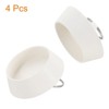 Unique Bargains Rubber Flexible Bathtub Sink Drain Stoppers with Hanging Ring 4 Pcs - 3 of 4