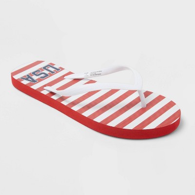 Women's Sydney Americana Square Toe Flip Flops - Shade & Shore™
