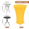 Unique Bargains Spandex Polyester Wrinkle-resistant High Elasticity Tablecloths - 2 of 4