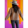 Women's Corduroy Fleece Lining Jacket - Lucky & Blessed - 2 of 3