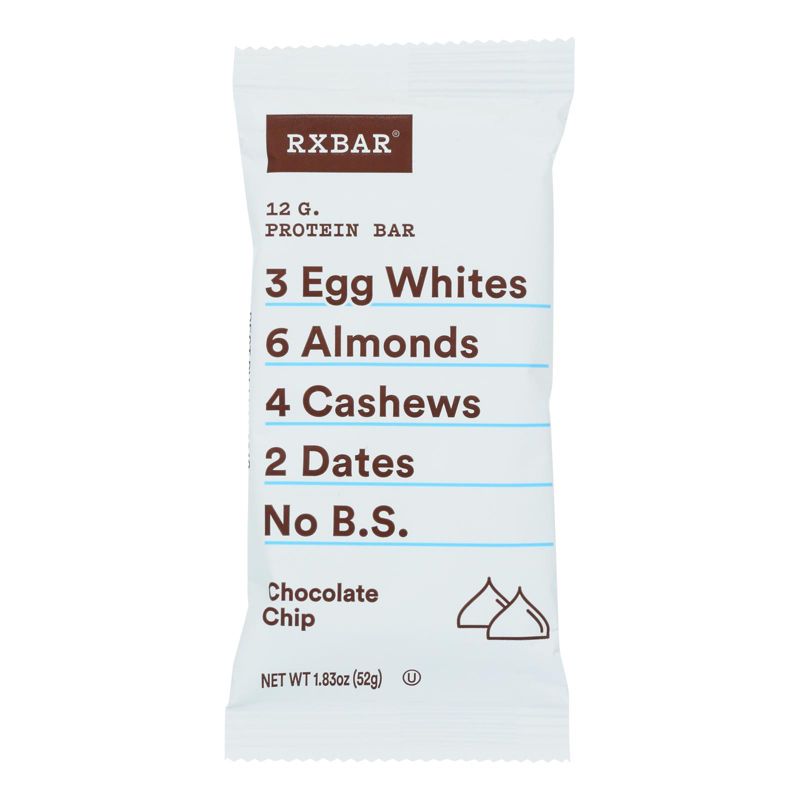 Rxbar Chocolate Chip Protein Bar - Case of 12/1.83 oz, 2 of 8