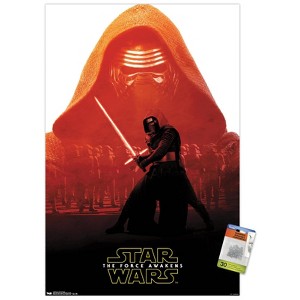 Trends International Star Wars: The Force Awakens - Kylo Ren Badge Unframed Wall Poster Prints - 1 of 4