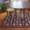 Park Designs Folk Star Hooked Rug 4'x6' - 2 of 3