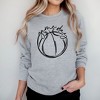 Simply Sage Market Women's Graphic Sweatshirt Game Day Basketball - 2 of 3