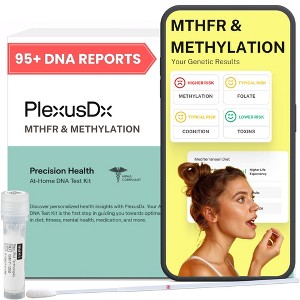 PlexusDx Glucose, Insulin, GLP-1 Genetic Test | At-Home DNA Test Kit | CLIA Lab | Health Test | 95+ Reports - 1 of 4