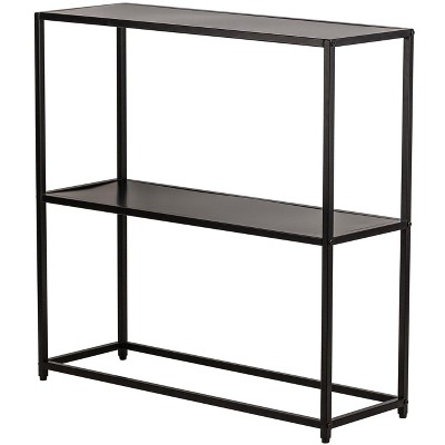 Nordlys Industrial Black Metal Console Table Industrial Style Living Room
