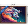 Trends International Wumples - Horse In The Sky Framed Wall Poster Prints - 3 of 4