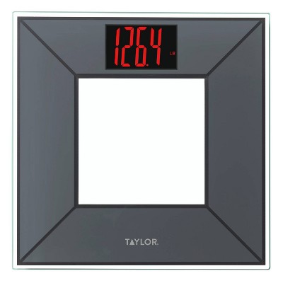 Digital Miter 3D Design Bathroom Scale Charcoal/Gray - Taylor