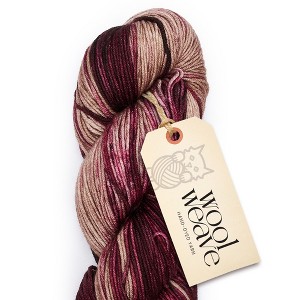 Woolweave Superwash Merino Wool Yarn – 100g DK Weight, 240 Yards – Hand Dyed Variegated Yarn for Knitting & Crochet - 1 of 4
