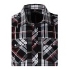 Gioberti Men's Western Cowboy Short Sleeve Shirt with Snap Buttons - 3 of 4