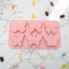 Unique Bargains Candy Moulds 6-Cavity Butterfly Candy Mould Hand Wash 8.82"x4.92"x0.83" 1 Pc - 2 of 4