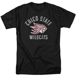 Men's California State University Chico Official Wildcats Logo T-Shirt - 1 of 4