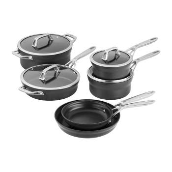 BALLARINI Arezzo by HENCKELS 10-pc Nonstick Cookware Set, Made In Italy -  Black - Yahoo Shopping