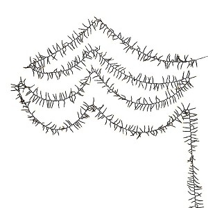 Kurt Adler 480-Light 16-Foot Connectable Warm White LED Cluster Garland - 1 of 4