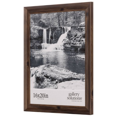 Classic Brown 16x20 Wooden Wall Picture Frame
