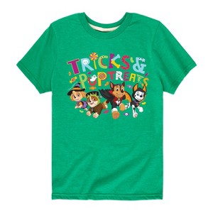 Boys' - Paw Patrol - Tricks and Pup Treats Short Sleeve Graphic T-Shirt - 1 of 4