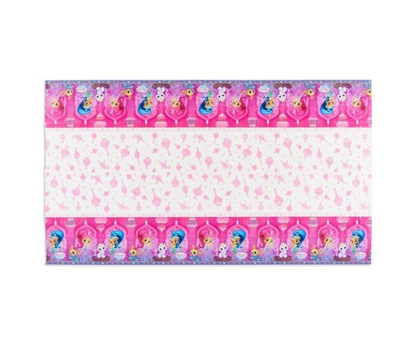 Shimmer And Shine Plastic Table Cover