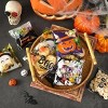 450 Pcs Halloween Cellophane Treat Bags Self-sealing Clear Candy Cookie Bags Pumpkin Ghost Black Cat Skull Trick or Treat Bags for Halloween Birthday - 4 of 4