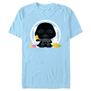Men's Star Wars Darth Vader Loves Easter and Baby Chickens T-Shirt - 1 of 4