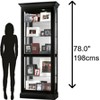Howard Miller Berends Curio Cabinet 680477 Black Satin - 3 of 3