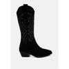 Lariat Studs Embellished Cowboy Boots Women - 2 of 4