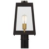 Amberly Grove 1-Light Western Bronze Outdoor Post Lantern - 4 of 4