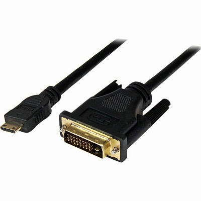 StarTech.com Mini HDMI to DVI-D Cable - video cable - HDMI / DVI - 3.3 ft