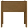 vidaXL Garden Planters 2 pcs Honey Brown 27.6"x12.2"x27.6" Solid Wood Pine - 4 of 4