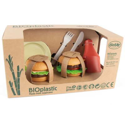 BIO Burger Food Playset, 19 Pieces