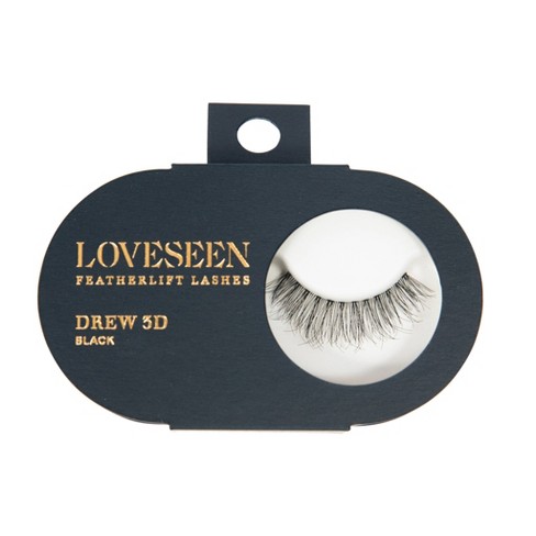 LoveSeen Featherlift DREW 3D False Eyelashes - Black - 1 pair - image 1 of 2