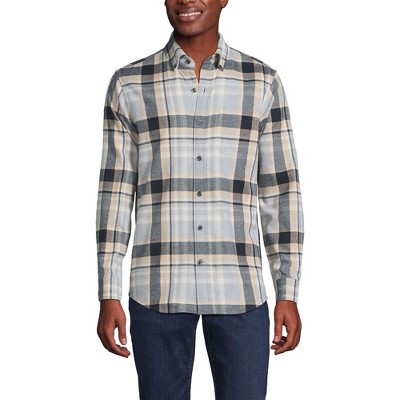 Lands' End Men's Traditional Fit Flagship Flannel Shirt