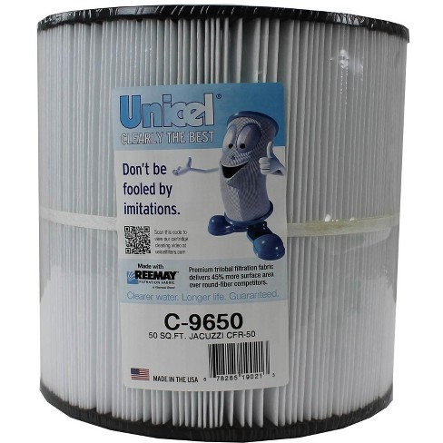 Unicel C-9650 Spa Replacement Filter Cartridge CFR 50 Sq Ft PJ50 FC-1460 - image 1 of 4