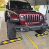 Guardian Parking Stop, 3 Foot Long Flexible Rubber Curb, Highly Visible Accessory with Mounting Holes for Job Sites and Garages, Black/Yellow - 4 of 4