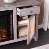 Edderton Electric Fireplace with Media Storage - SEI - 3 of 4