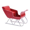 Melrose Metal Holiday Sleigh Display (Set of 2) - 2 of 2