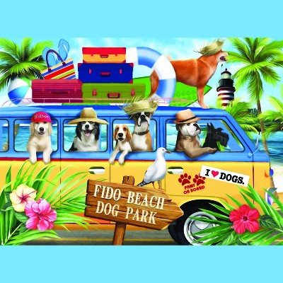 Sunsout Fido Beach 300 Pc Jigsaw Puzzle 29743 : Target