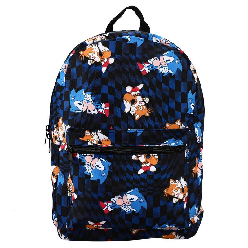 Sonic The Hedgehog Character Print Backpack, 1 of 7