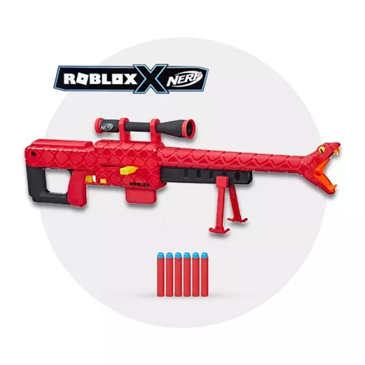 Napier Kurv maskine Nerf Roblox Zombie Attack: Viper Strike Dart Blaster : Target