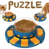 KADTC Interactive Dog Puzzle Toy 2-in-1 Slow Feeder & Treat Dispenser for Mental Stimulation & Boredom Relief - 2 of 4