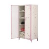 32" Priya II Decorative Storage Cabinet White and Light Purple - Acme Furniture - 3 of 4